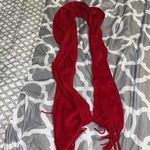 Red Steve Madden scarf